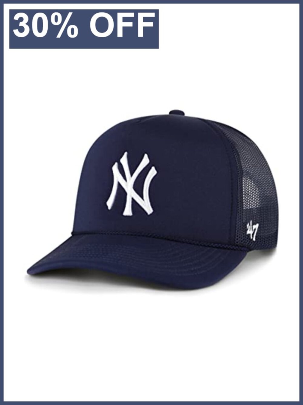 MLB New York Yankees Foam Trucker Snapback Adjustable Hat